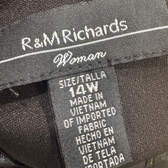 R&M Richards Black Evening Dress - Picture 7 of 9